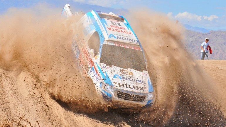 Lucio Álvarez, el argentino que quiere conquistar el Dakar 2014