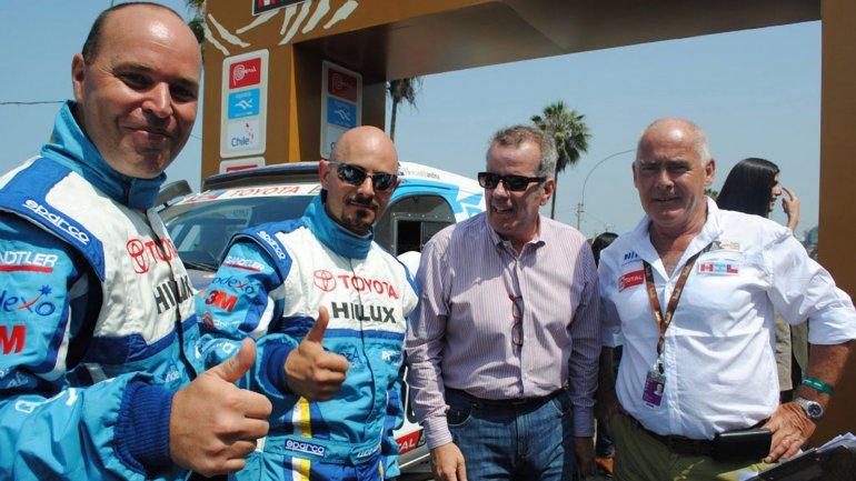 Lucio Álvarez, el argentino que quiere conquistar el Dakar 2014