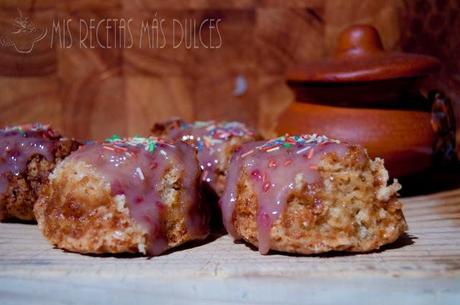 MINIBIZCOCHITOS SIN HUEVO CON NESQUIK DE FRESA