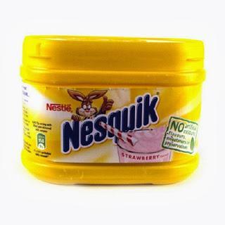 MINIBIZCOCHITOS SIN HUEVO CON NESQUIK DE FRESA