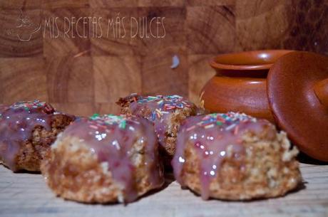 MINIBIZCOCHITOS SIN HUEVO CON NESQUIK DE FRESA