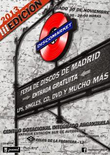 Madrid acoge el 30 de noviembre la III Edición de la Feria para Coleccionistas DiscoMarket