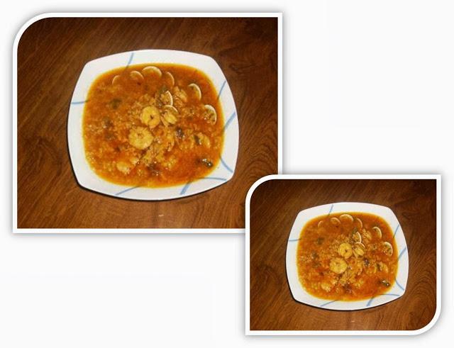SOPA  DE  MARISCO   CON  ARROZ