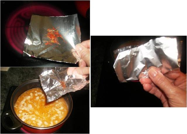 SOPA  DE  MARISCO   CON  ARROZ