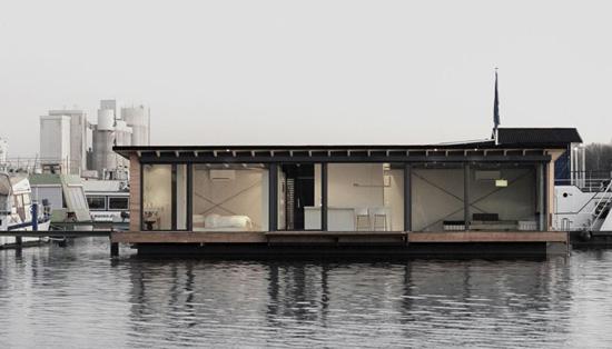 Modern Houseboat