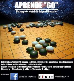 SE POSTERGÓ COMIENZO DE TALLER DE GO