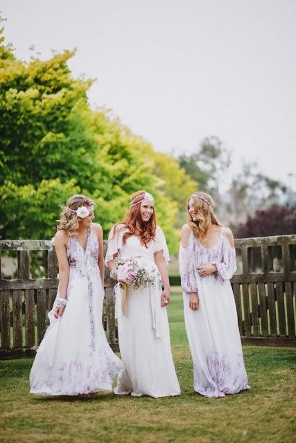 ¡Shooting nupcial con estilo bohemio!