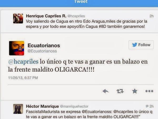 Venezuela: Martes negro...