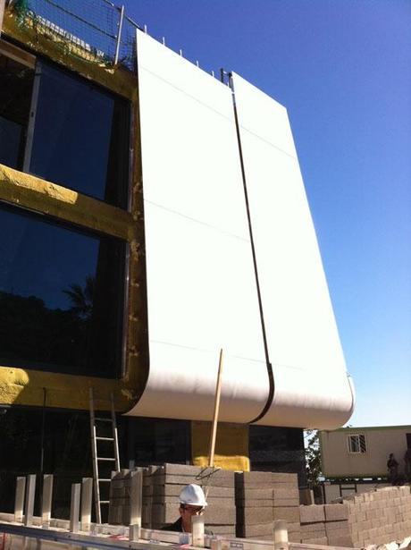 A-cero Projects Avanzan las obras en la vivienda unifamiliar diseñada por A-cero en Barcelona