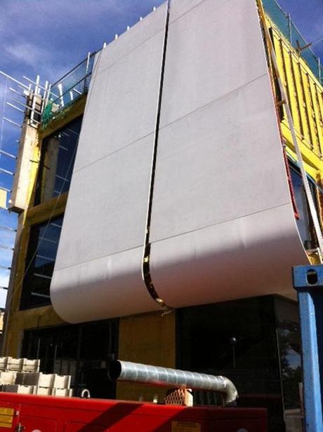 A-cero Projects Avanzan las obras en la vivienda unifamiliar diseñada por A-cero en Barcelona