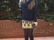 Wool Sweater skirt