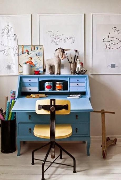 VIEJOS MUEBLES PINTADOS PARA CUARTOS INFANTILES