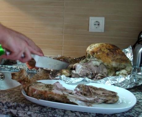 Thanksgiving Turkey (pavo asado al estilo de Thanksgiving)