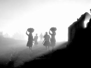 Madagascar, fotografía en blanco y negro