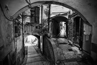 San Remo, fotografía en blanco y negro
