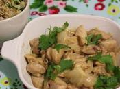 Pollo estilo thai