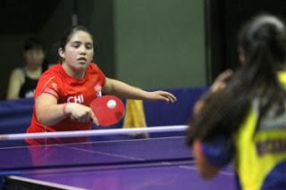 EQUIPO COMPLETO DE CHILE CLASIFICA A FINALES DE TENIS DE MESA