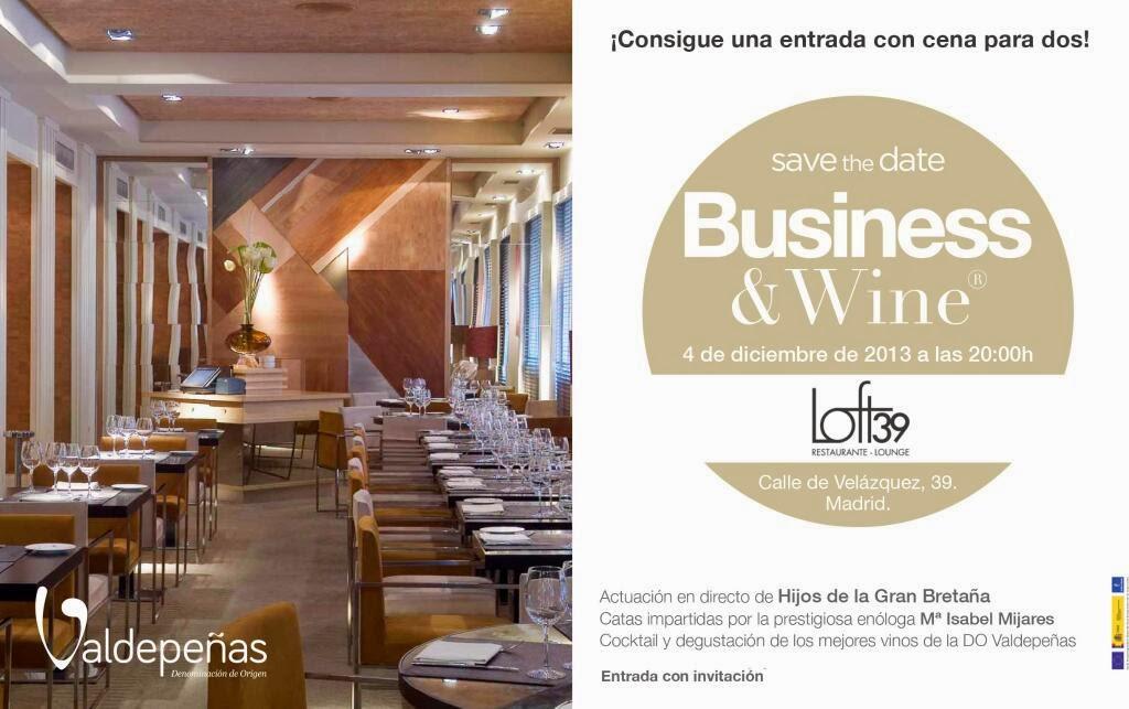 Momentos Valdepeñas   Business&Wine en Madrid