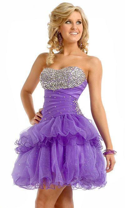 Fotos de vestidos de 15 años corto y lila - Paperblog Fotos de vestidos de 15 años corto y lila - Paperblog