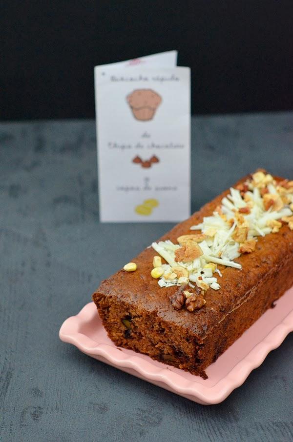 Bizcocho de avena y chocolate, hablando de regalos artesanos y más...