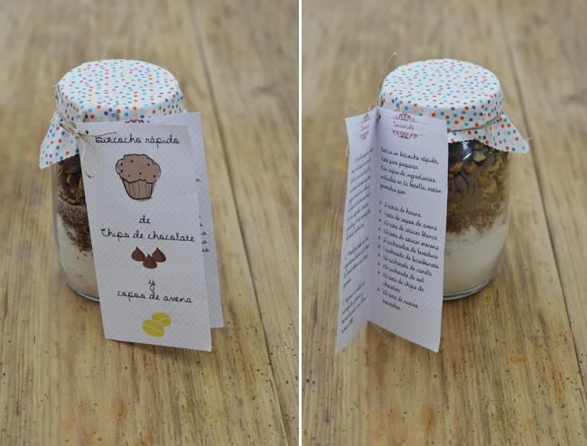 Bizcocho de avena y chocolate, hablando de regalos artesanos y más...