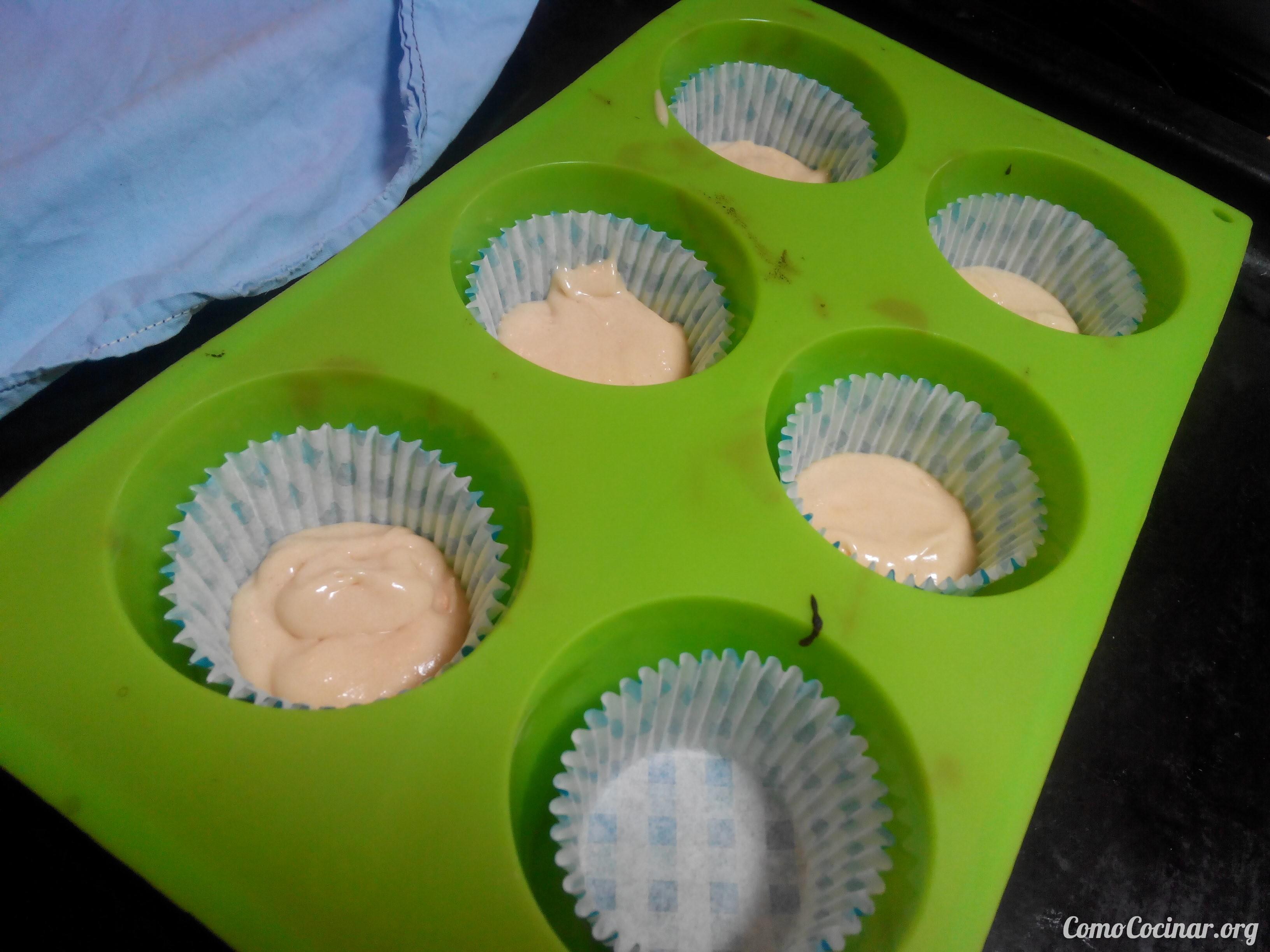 Cupcakes-de-Nutella paso a paso