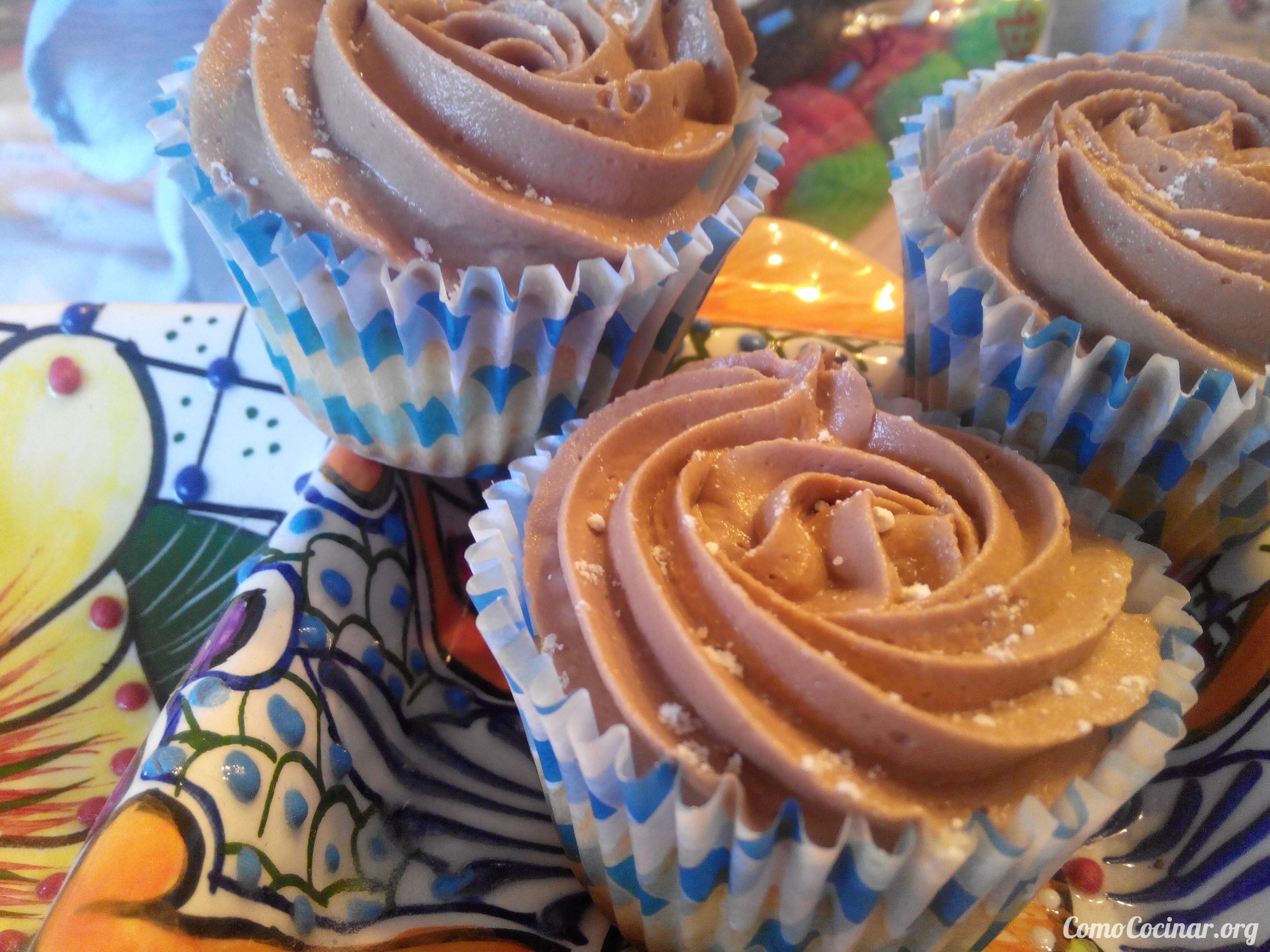 Cupcakes-de-Nutella paso a paso