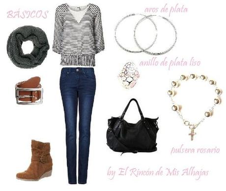basicos con joyas de plata