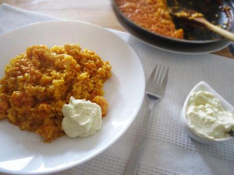 receta de arroz a banda