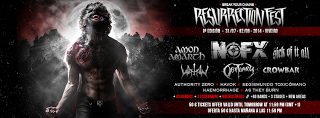 Resurrection Fest 2014: Amon Amarth, Sick of it All, Obituary, Watain, Crowbar, Authority Zero, Havok...