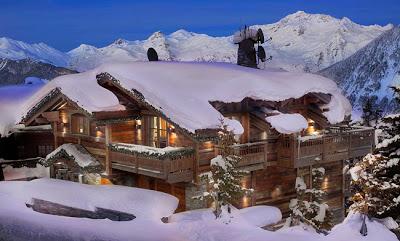 Chalet Rustico en las Montanas de Courchevel