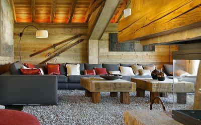 Chalet Rustico en las Montanas de Courchevel