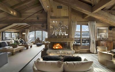 Chalet Rustico en las Montanas de Courchevel