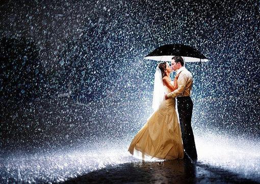 fotos de casamientos lluvia