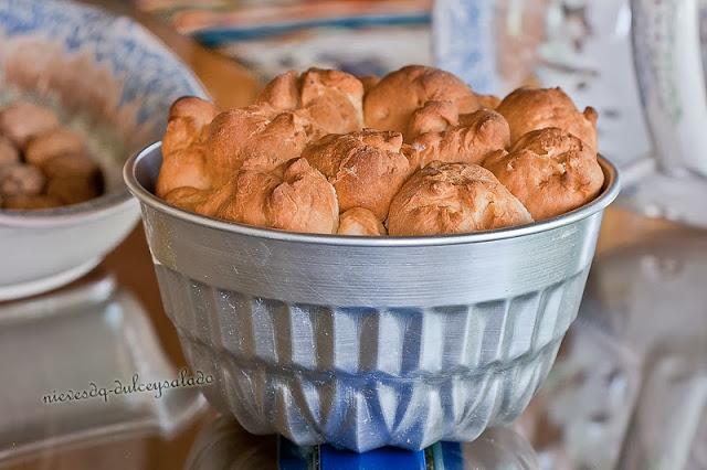 PAN DE MONO RELLENO DE  CHOCOLATE Y NUECES