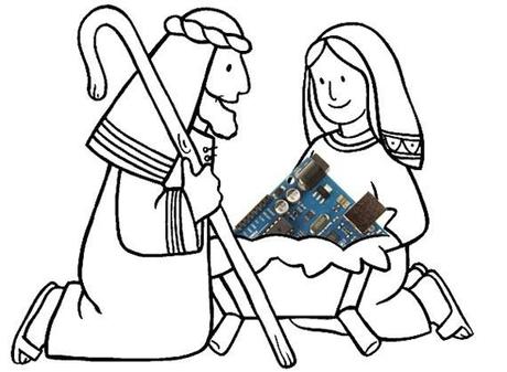 Portal de Belén animado con Arduino: el leñador Portal de Belén animado con Arduino: el leñador