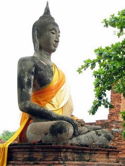 Buda en Ayutthaya