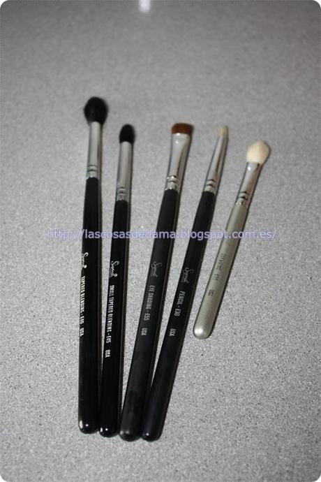 Mis brochas: Sigma (II): Brochas de ojos