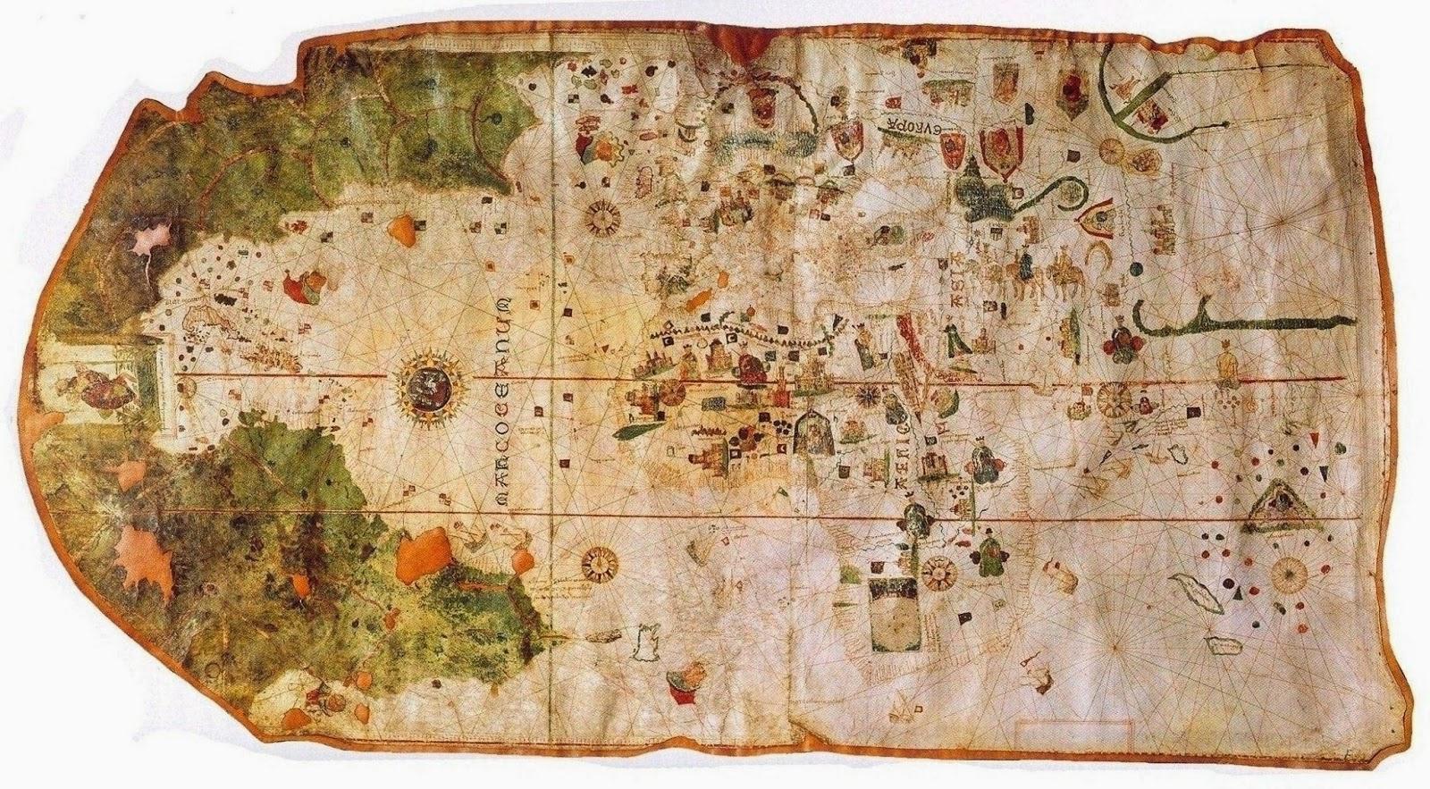 ¿Cual fue el primer mapa de América?