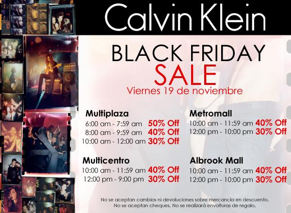 Black Friday - Calvin Klein