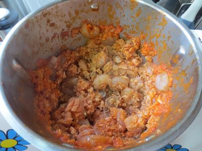 Lasaña de salmón y gambas