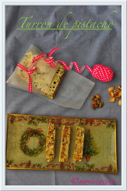 TURRÓN DE PISTACHOS
