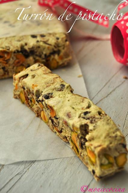 TURRÓN DE PISTACHOS