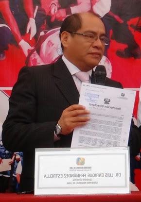 GORE LIMA HA INVERTIDO MAS DE 159 MILLONES DE SOLES EN LA MEJORA DEL SECTOR SALUD… Así lo dio a conocer Gerente General Luis Enrique Fernández Estrella