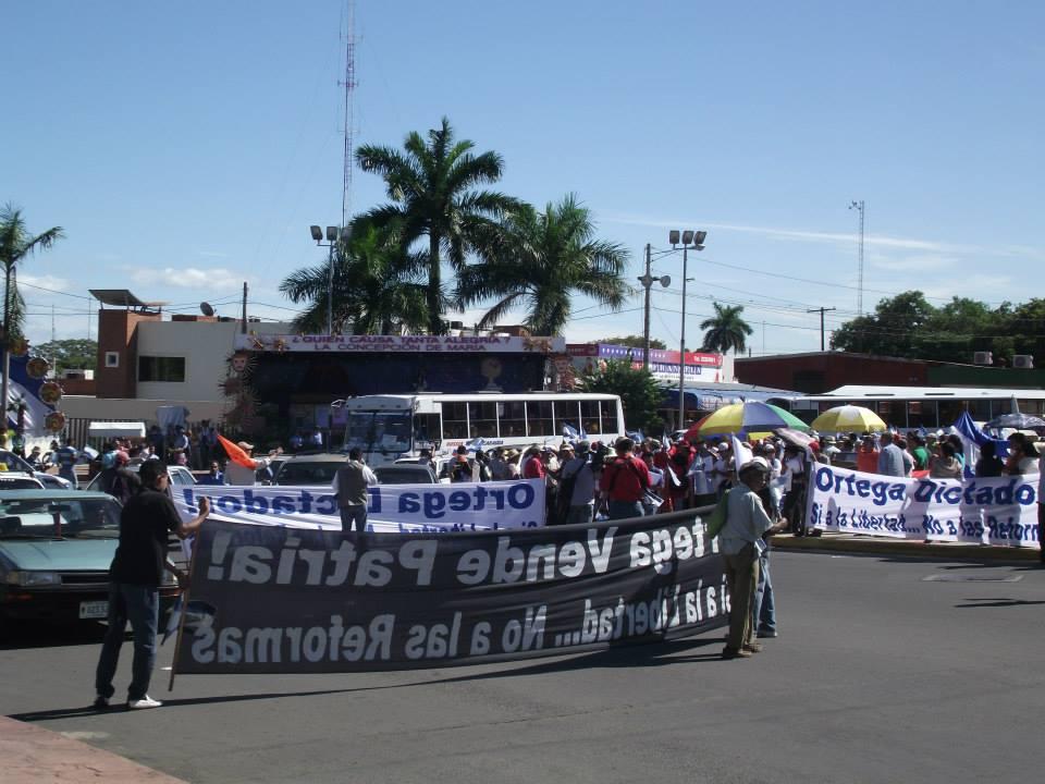 Nicaragua marchó y dijo NO a la reforma!!