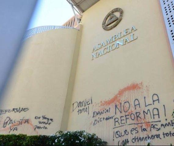 Nicaragua marchó y dijo NO a la reforma!!