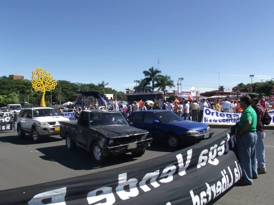 Nicaragua marchó y dijo NO a la reforma!!