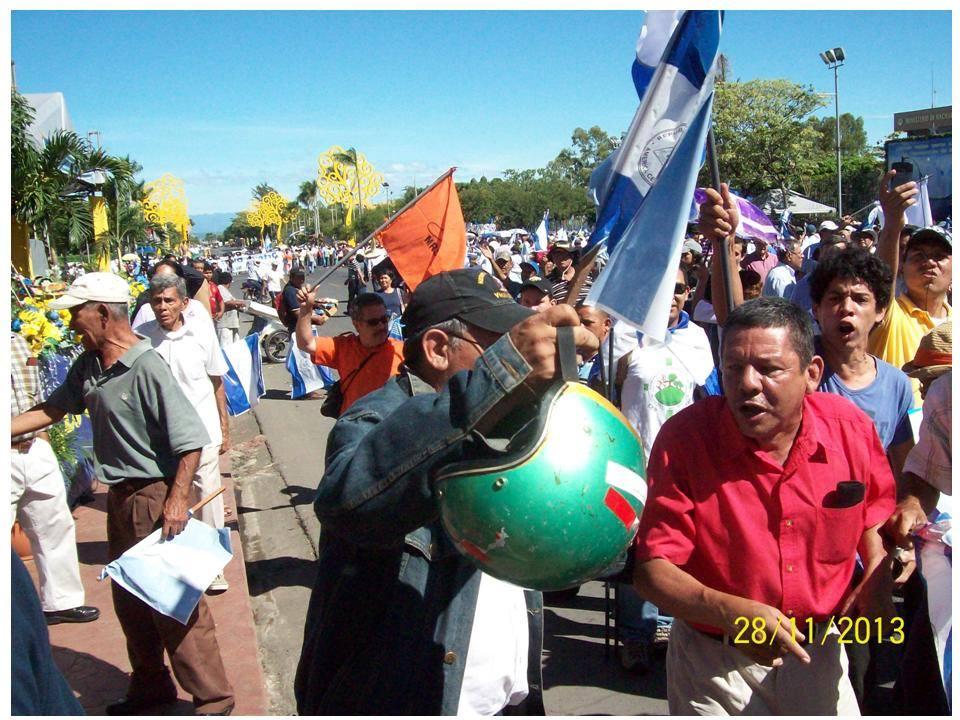 Nicaragua marchó y dijo NO a la reforma!!