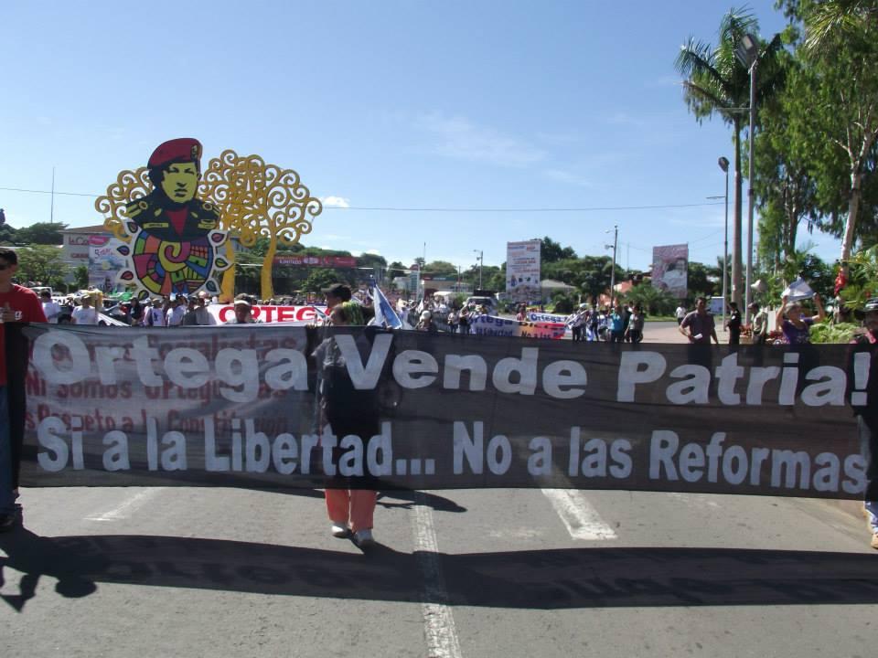 Nicaragua marchó y dijo NO a la reforma!!