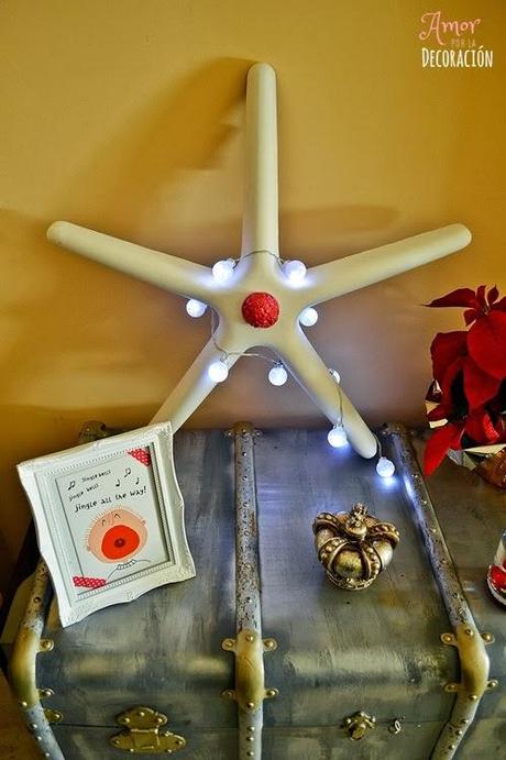 FINDE FRUGAL: DE BASE DE SILLA GIRATORIA A ESTRELLA NAVIDEÑA FINDE FRUGAL: DE BASE DE SILLA GIRATORIA A ESTRELLA NAVIDEÑA